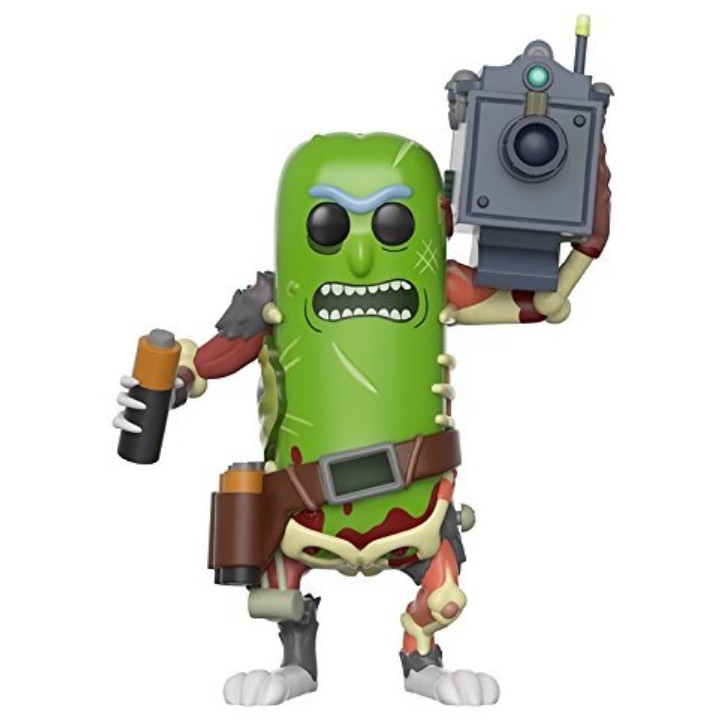 【Toy Fun】美國Funko 瑞克和莫蒂 RICK AND MORTY: Pickle Rick 酸黃瓜雷射槍公仔