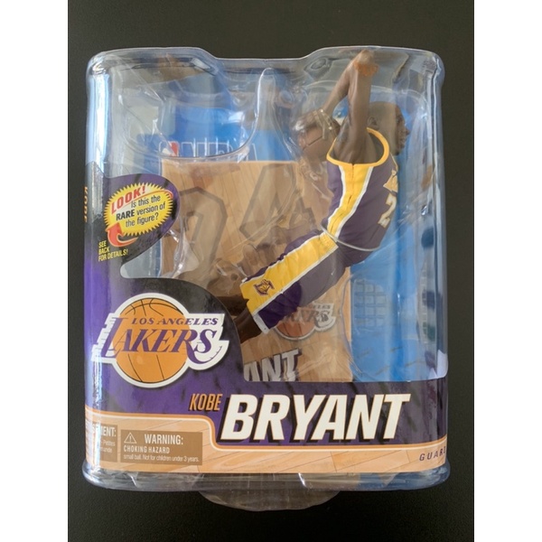 kobe絕版公仔，麥法蘭NBA 湖人 ’全新未拆‘Kobe Bryant 20代 紫衣人偶公仔