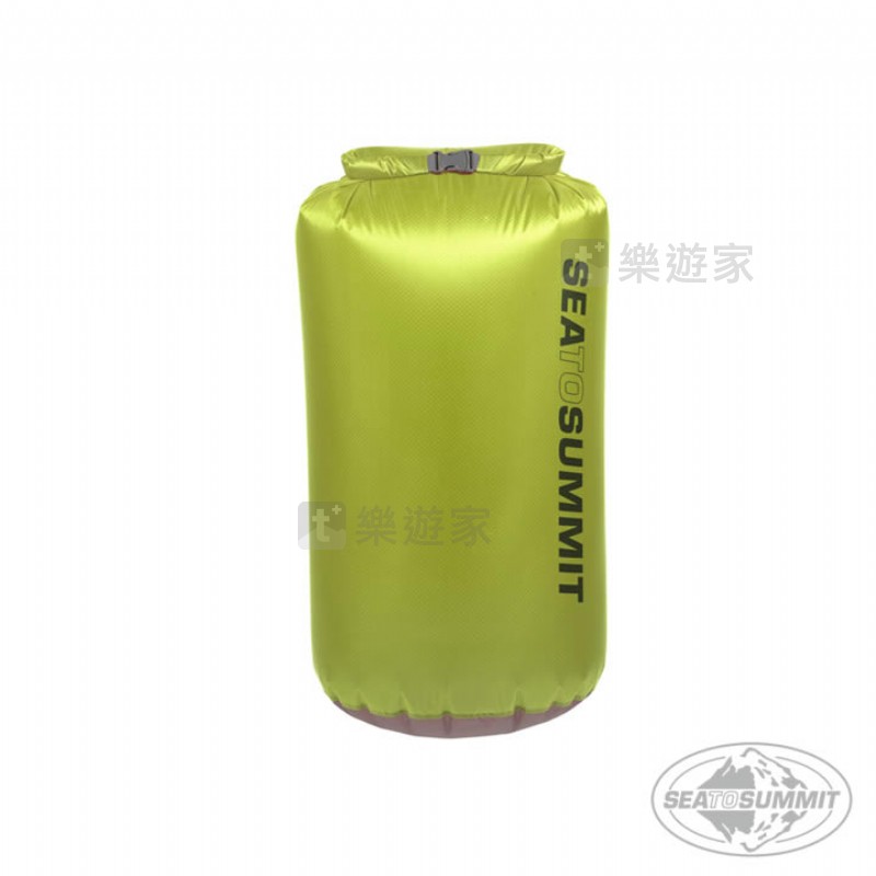 SEATOSUMMIT 13L 30D輕量防水收納袋(綠色)[STSAUDS13-SFCK]
