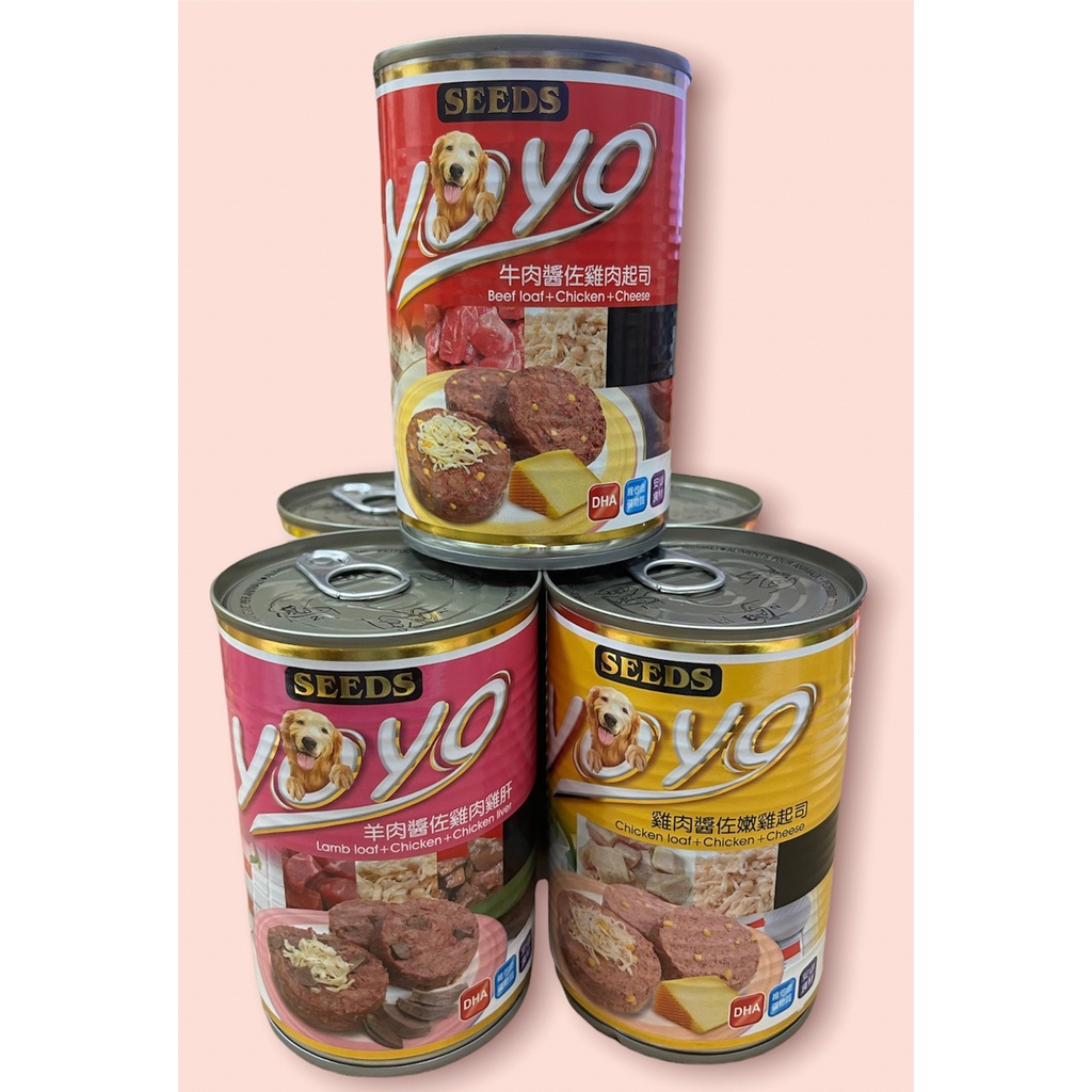 SEEDS 惜時 YOYO 愛犬機能狗罐 375g罐頭