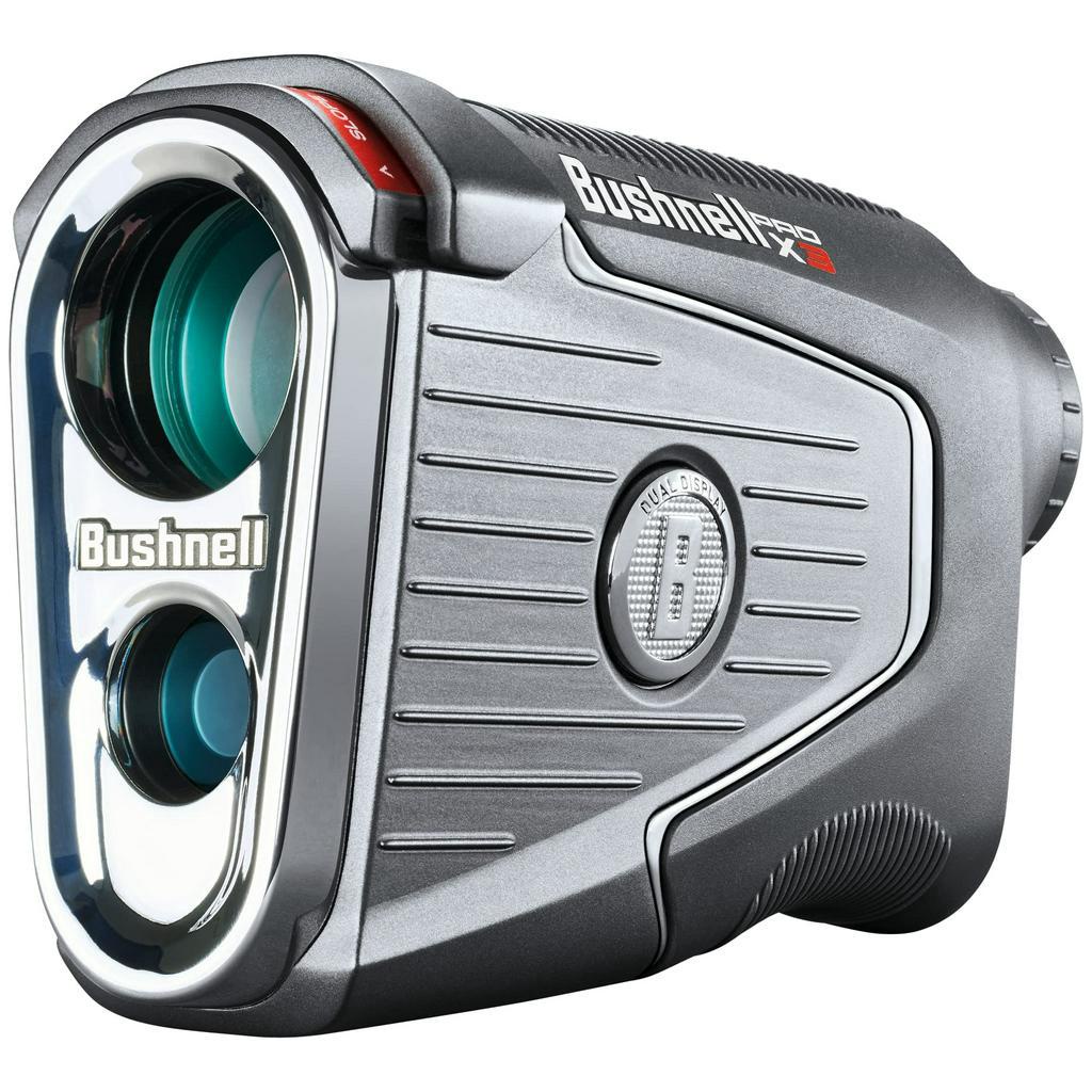 Bushnell golf Pro X3 golf Laser 高爾夫測距儀,防水,坡度 + 元素補償,鎖定坡度開關,雙