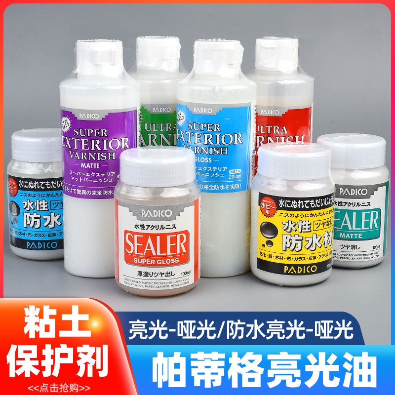 滿599免運石塑粘土上光油軟陶亮油透明油手辦泥黏土模型亮光油 蝦皮購物