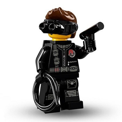 樂高 LEGO 71013 minifigures 第16代 間諜 特務