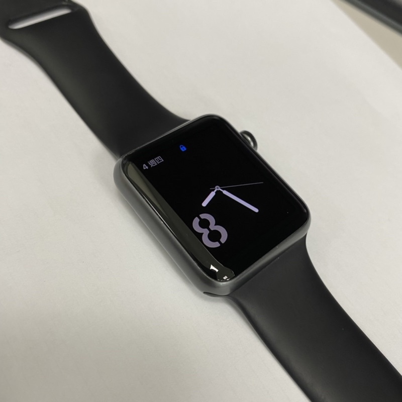 Apple Watch 42mm 一代,太空灰鋁,2015年製,非SE S6 S7