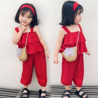 女童套裝裙褲款 / 韓式模特 / sabrina 韓國風格童裝 / 女童服裝套裝 1-6 歲 / 童裝套裝