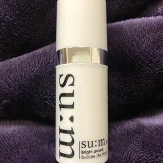 Su:m37珍珠淨白煥顏泡泡面膜