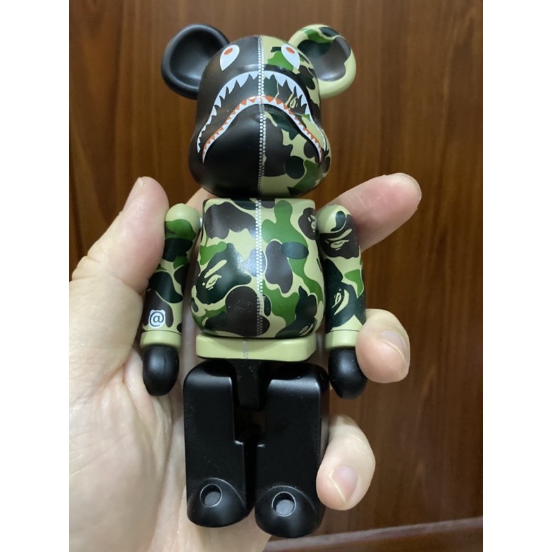 🟨正貨🟨超合金 BE@RBRICK BAPE ABC CAMO SHARK 200% 迷彩鯊魚 庫伯力克熊