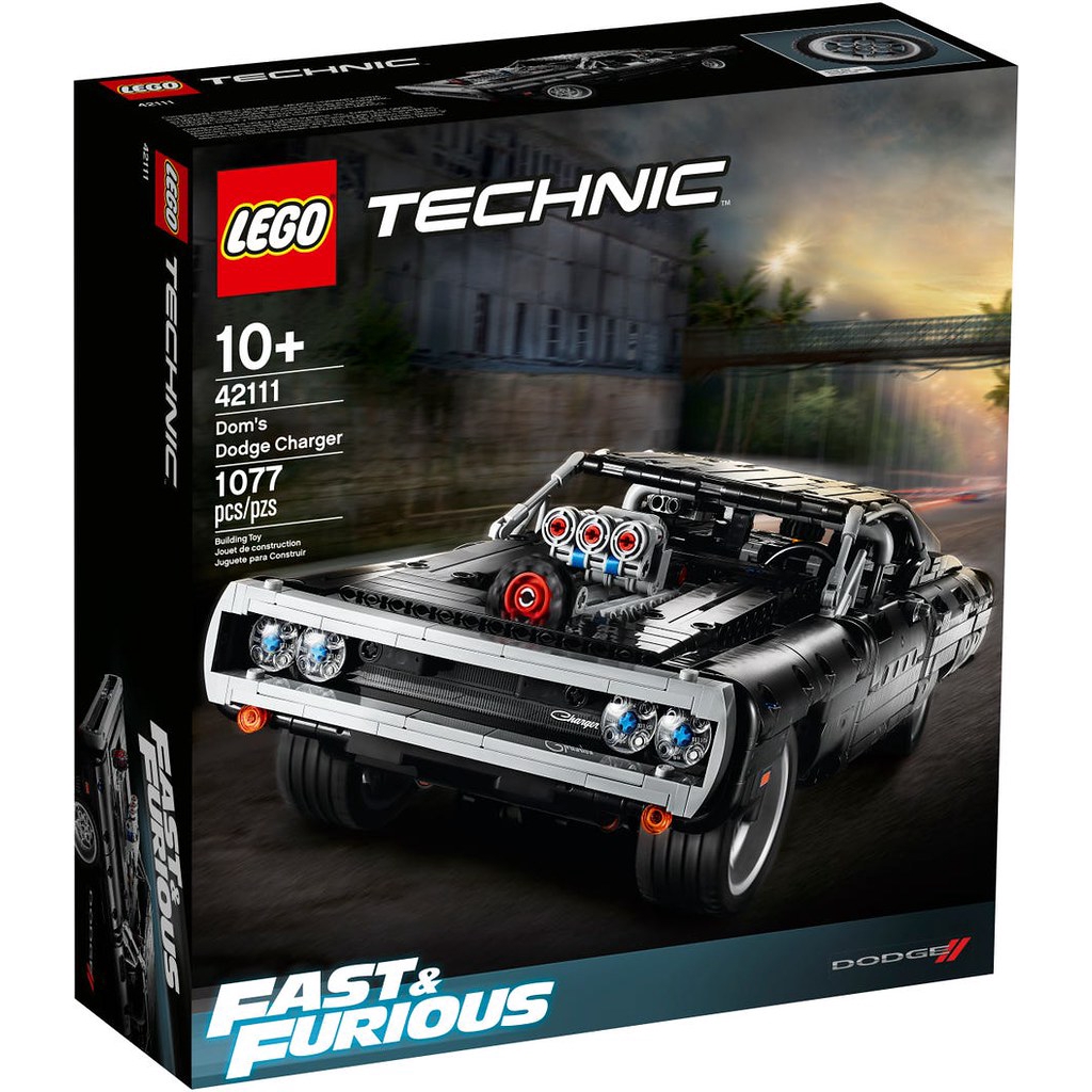 LEGO 42111 玩命關頭：唐老大的Dodge Charger【必買站】樂高盒組