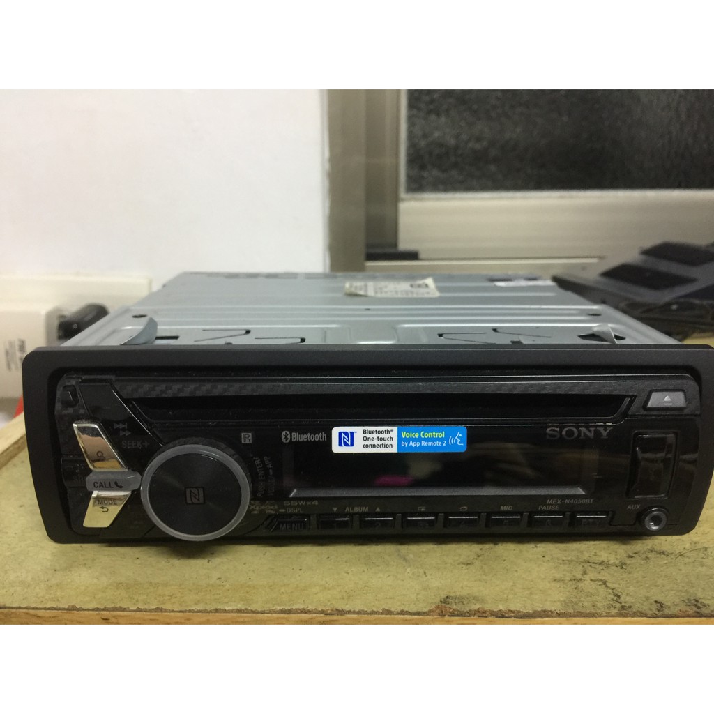 二手SONY MEX-N4050BT (藍芽/USB/AUX/CD)，含線組
