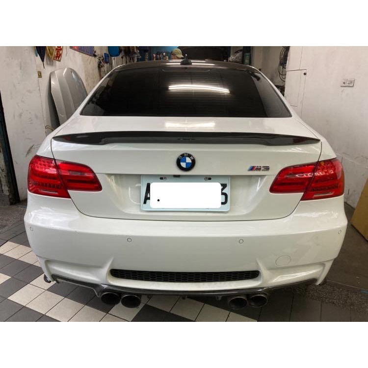 寶馬 BMW E92 E93 MP款碳纖維尾翼 E92鴨尾 M3碳纖維尾翼 335碳纖維鴨尾 320尾翼