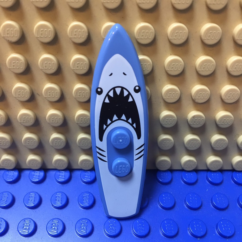 樂高先生 Lego 鯊魚衝浪板正版樂高配件下標前請先詢問 蝦皮購物