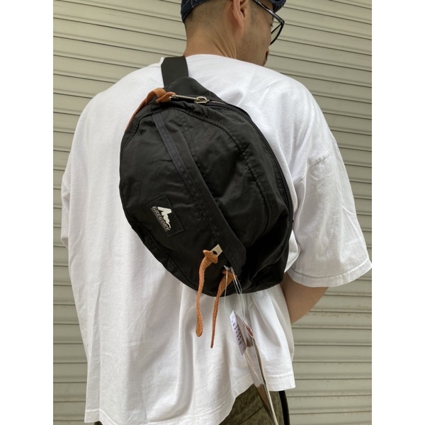 00‘s GREGORY TAILMATE BLACK WAIST BAG MADE IN USA DEADSTOCK 蝦皮購物