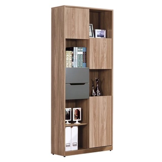 【宏興HOME BRISK】佛羅倫斯2.7尺系統式書櫃，促銷全省西部市區免運費《XU新品22》
