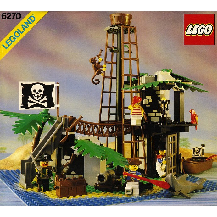 【樂高資本】LEGO 6270 Forbidden Island 樂高 經典絕版  海盜系列 無盒 無說明書 P1