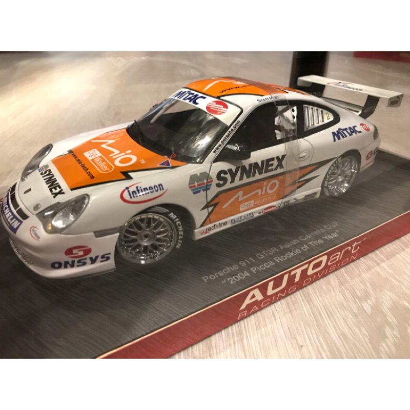絕版 Autoart Porsche 911（996）GT3 R