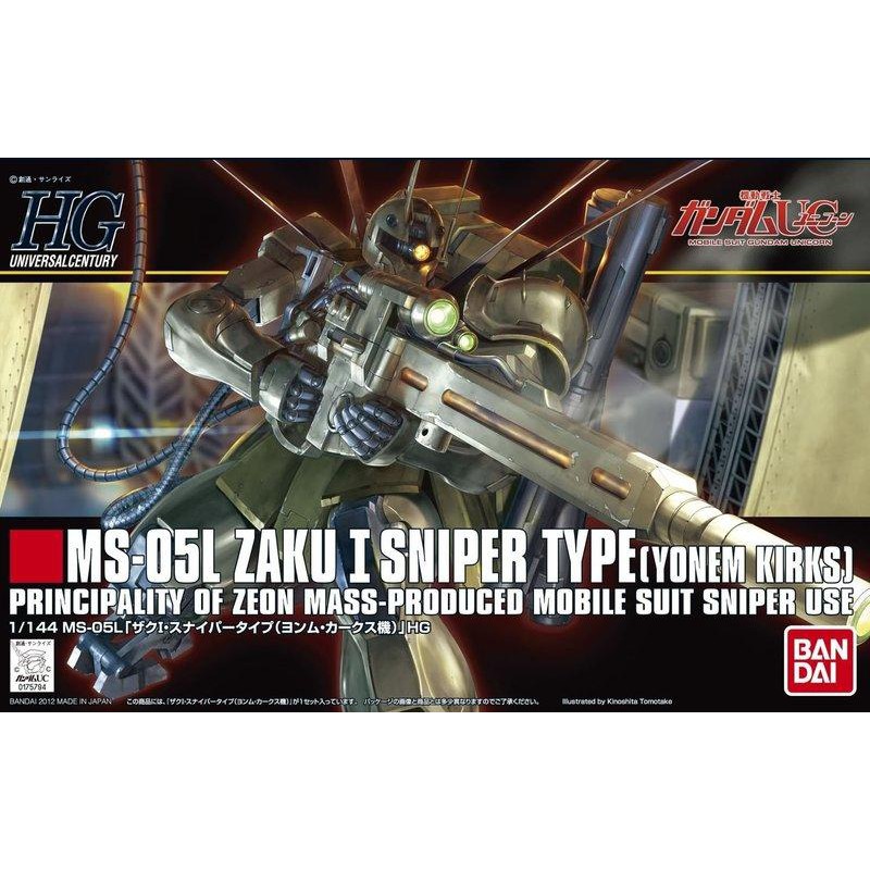 [BANDAI正品]HGUC 137 1/144 HG 薩克 狙擊型 ZAKU I SNIPER TYPE MS-05L