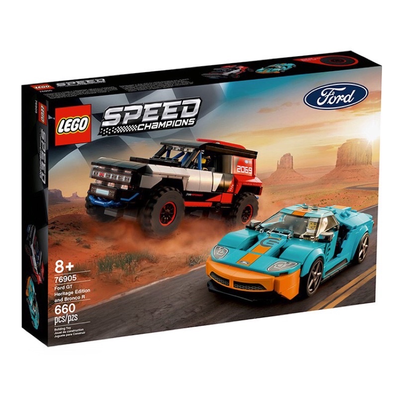 LEGO 樂高 76905 極速賽車系列 Ford GT Heritage Edition and Bronco R
