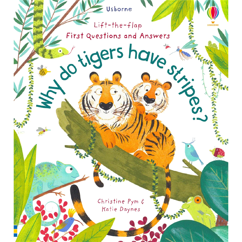 Why Do Tigers Have Stripes?(硬頁翻翻書)