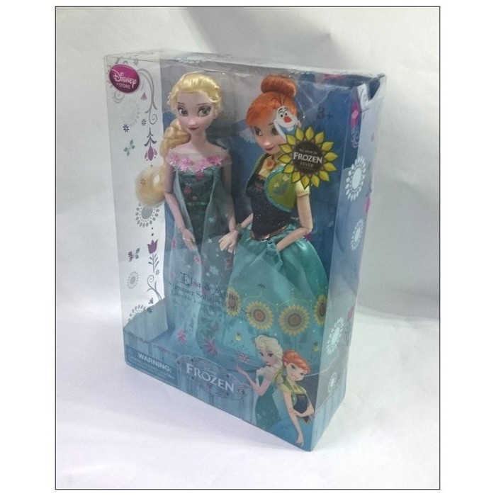 【雍容華貴】現貨!全新美國迪士尼Disney官網Frozen冰雪奇緣Anna&amp;Elsa姐妹芭比娃娃/玩偶組