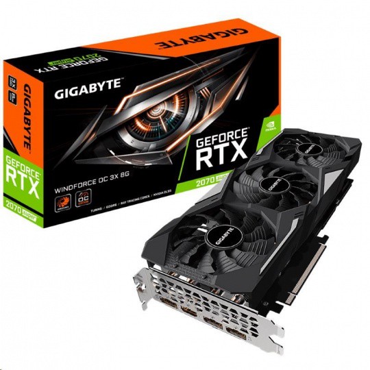 技嘉 RTX 2070 SUPER WINDFORCE OC 3X 8G