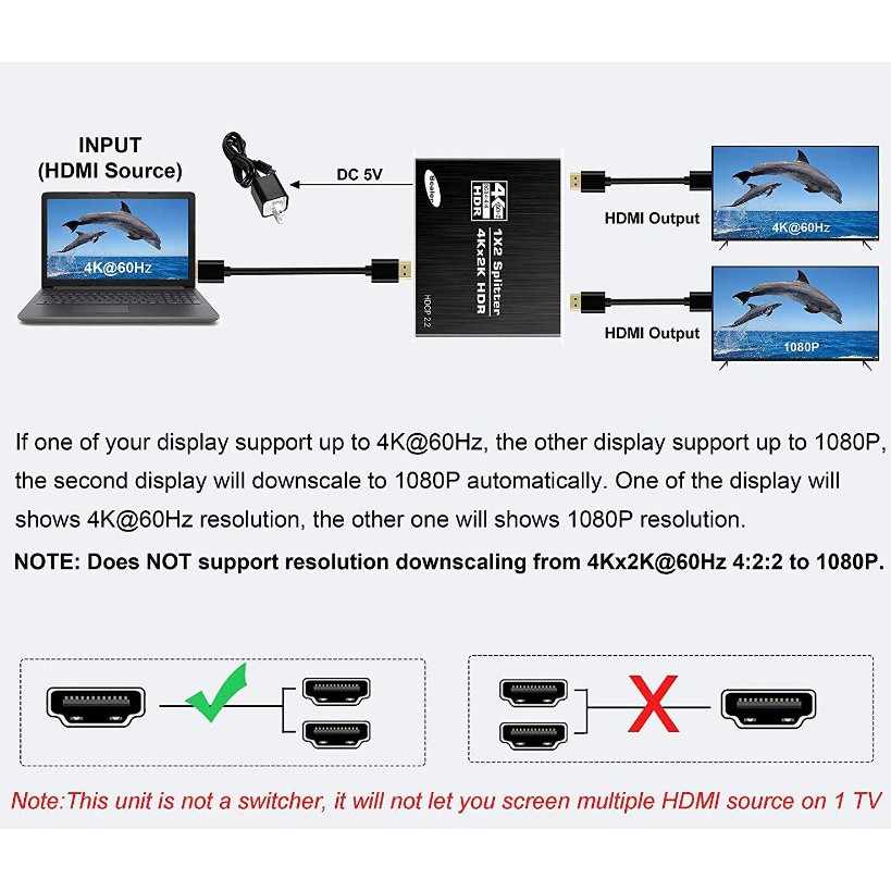 Hdcp 解碼器破解器破解解除解除器解碼hdmi 2 0 分配器支援hdcp 2 2 Disney 蝦皮購物