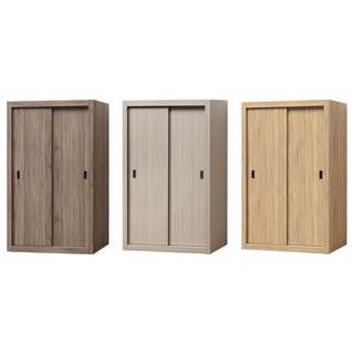 23 輕鬆購 鋼刷灰橡木 白梣木 橡木4x7尺衣櫥 衣櫃 全木心板 滑門 衣櫥 衣櫃 GD655-1