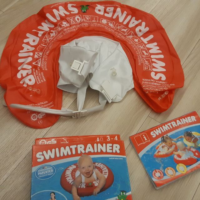 【二手，德國SWIMTRAINER，3-4歲泳圈】