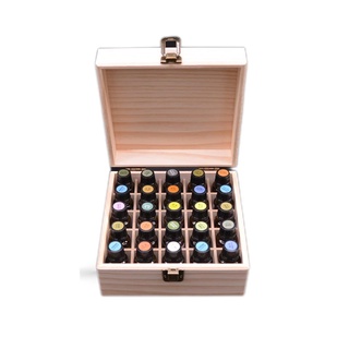 【可訂製LOGO】25個15ml精油瓶木盒DOTERRA精油木盒YOUNGLIVING精油木盒