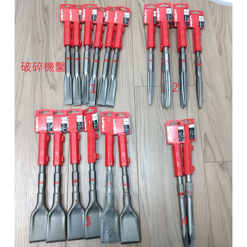 《凱鏇五金》HILTI 喜利得 喜德釘 破碎機鑿 小隻丫頭專用