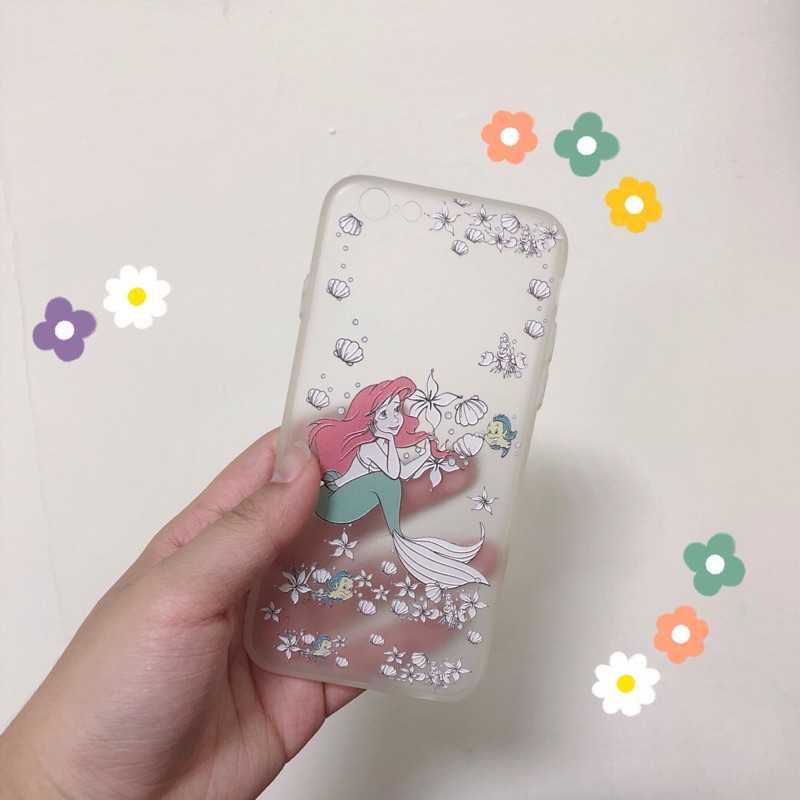 二手 i6/6s 小美人魚 手機殼🧡