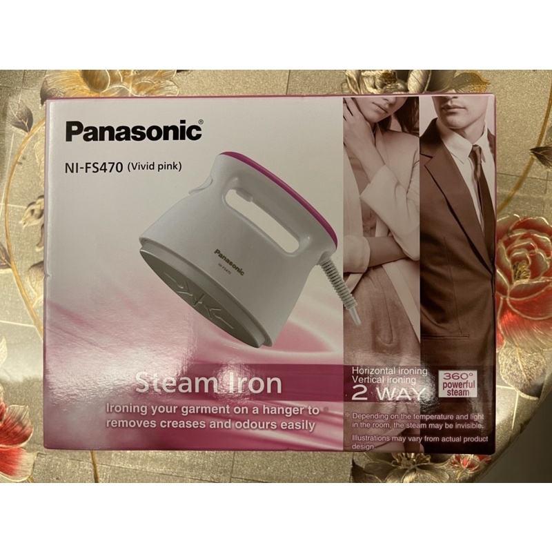 Panasonic 國際牌 蒸氣電熨斗 NI-FS470 →平燙/掛燙二合一