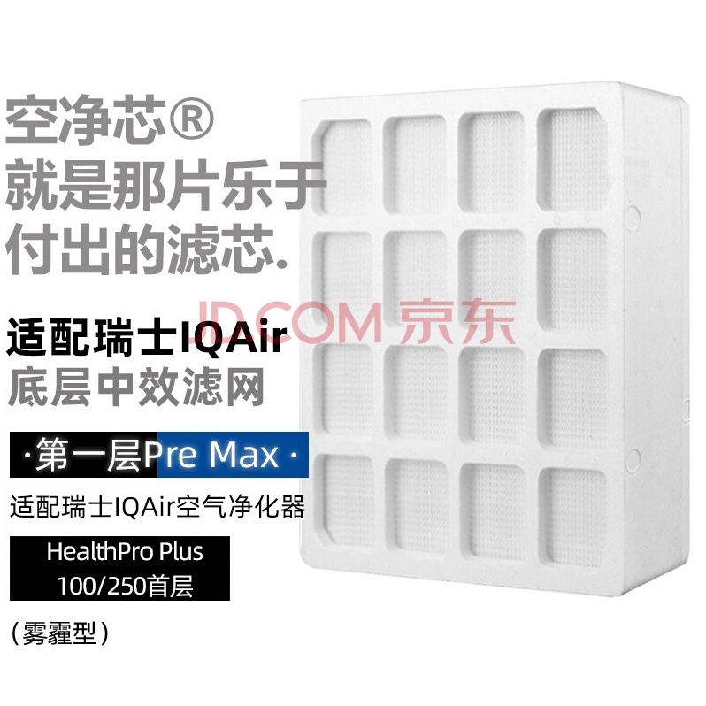 可藍 濾網 適用  IQAir F8 V5 CELL HealthPro 250 150 100 空氣清淨機 台灣現貨