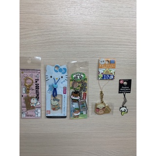可愛吊飾 hello kitty 多啦欸夢 角落生物 熊貓