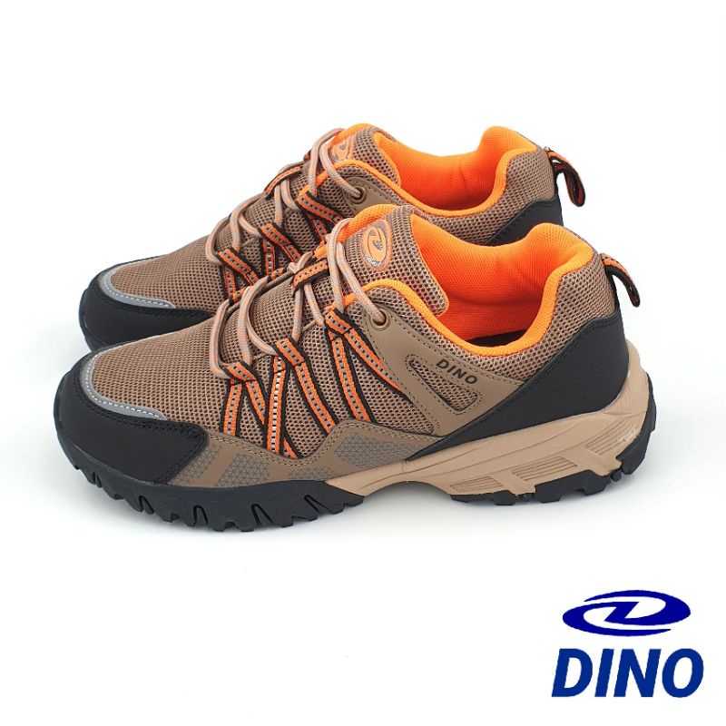 【米蘭鞋都】DINO (男)  輕量 透氣 戶外 登山鞋 健行 踏青鞋 防臭 止滑 6229 咖 另有黑色