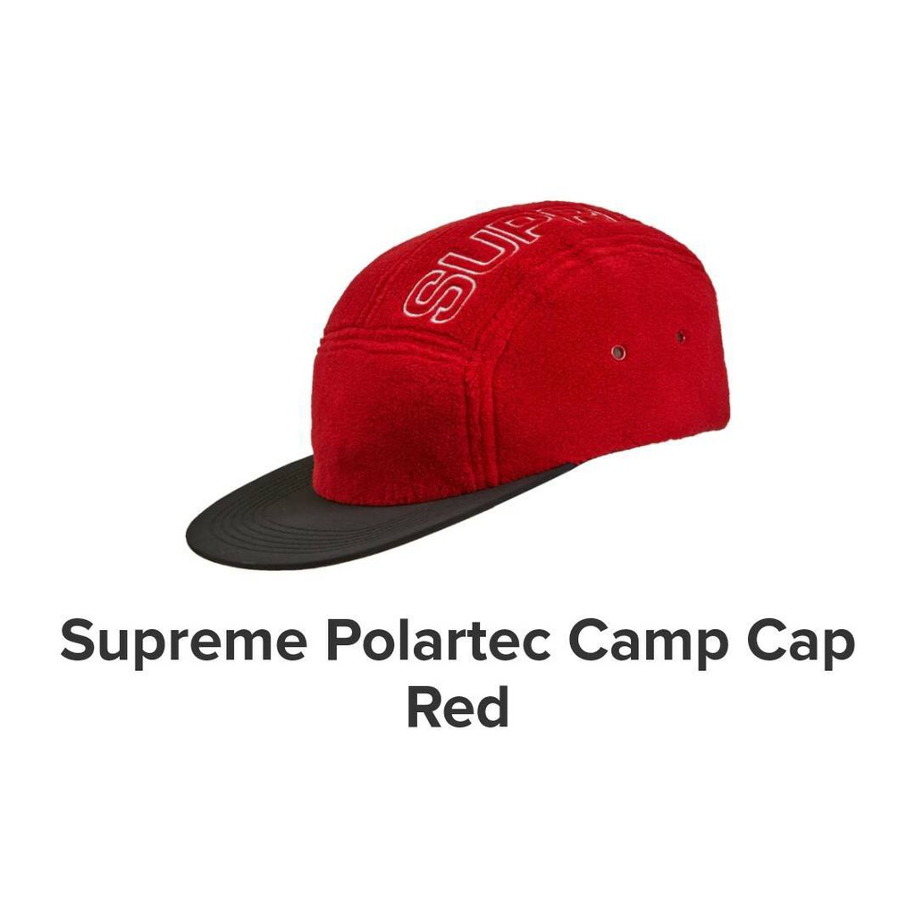 supreme polartec camp cap