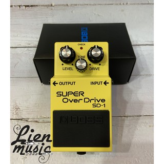 『立恩樂器 效果器專賣』免運分期 BOSS SD-1 SUPER OverDrive 超級 破音 效果器 SD1