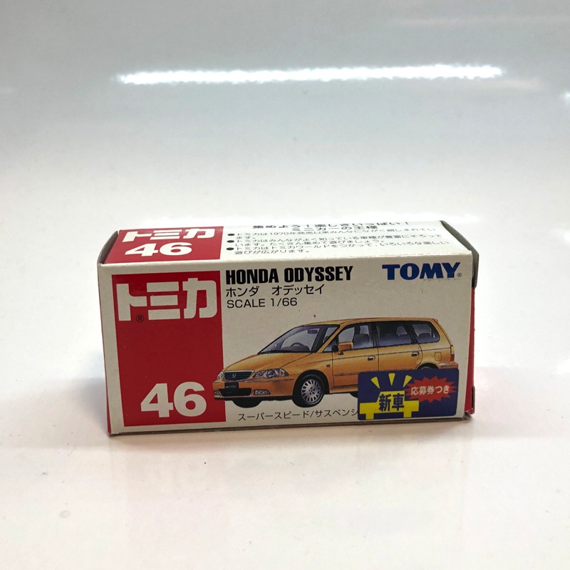 Tomica 46 新貼 Honda ODYSSEY