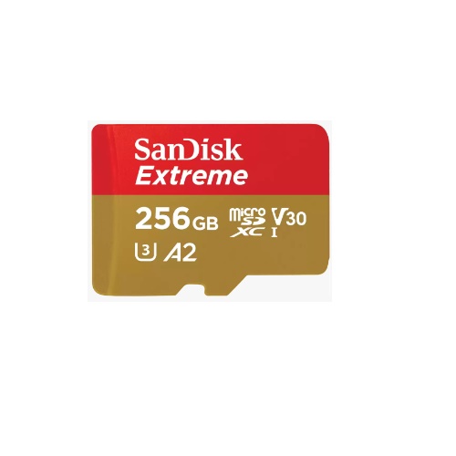 SanDisk Extreme micro SDXC UHS-I 256GB 讀:190M 寫:130M(RM552)