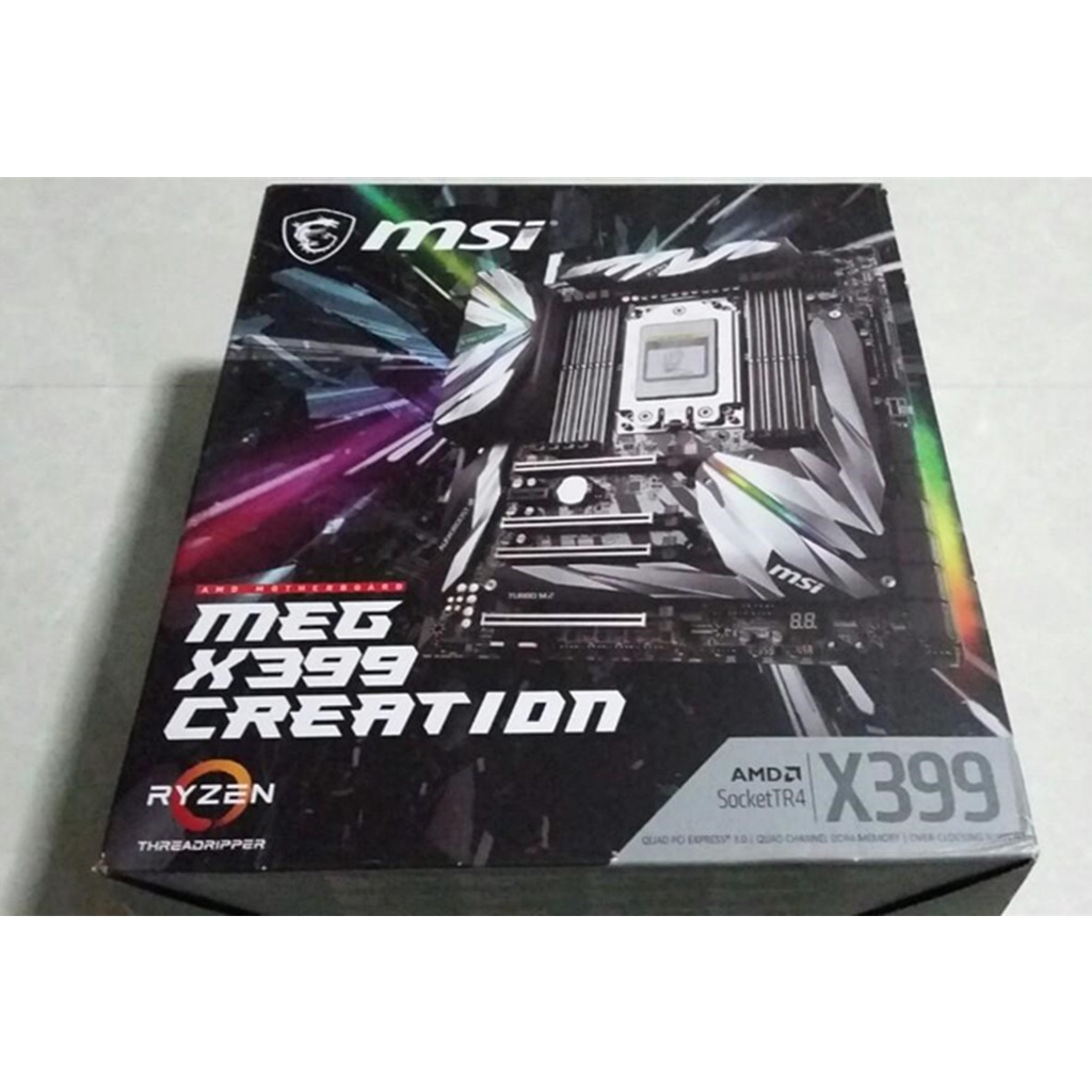 MSI MEG X399 CREATION Motherboard