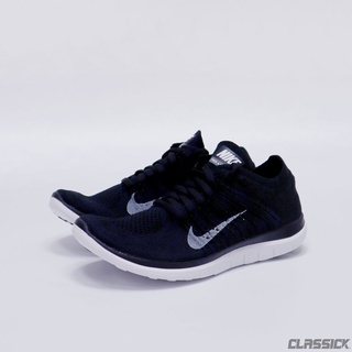 【現貨】Nike Free 4.0 Flyknit 編織 輕量 慢跑鞋 赤足 經典 黑 彩虹 陰陽