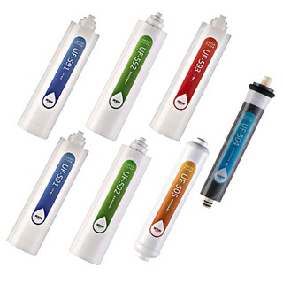 賀眾牌 廚下型快拆式逆滲透淨水器 UR-5401JW-1專用一年份濾芯 (含RO) (HJ)【大巨光】