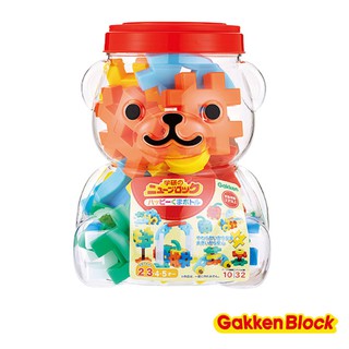 Gakken 日本學研益智積木 快樂小熊組合