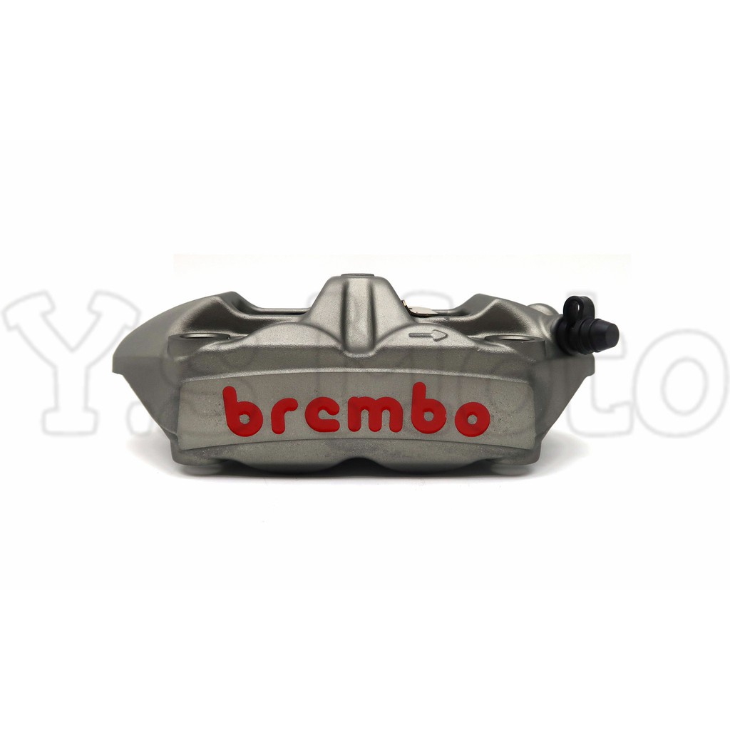 Y.S BREMBO HPK M4/1098 輻射卡鉗 灰底紅字(右邊) 活塞34/34 孔距100mm