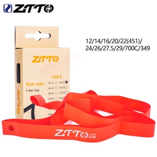 Ztto 1 對 MTB 山地公路自行車尼龍輪輞膠帶內胎適用於 26 27.5 29 英寸 700c 自行車車輪輪胎輪輞