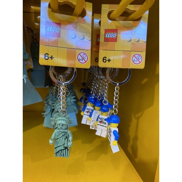［紐約限定］樂高鑰匙圈自由女神 LEGO 樂高 854082樂高鑰匙圈