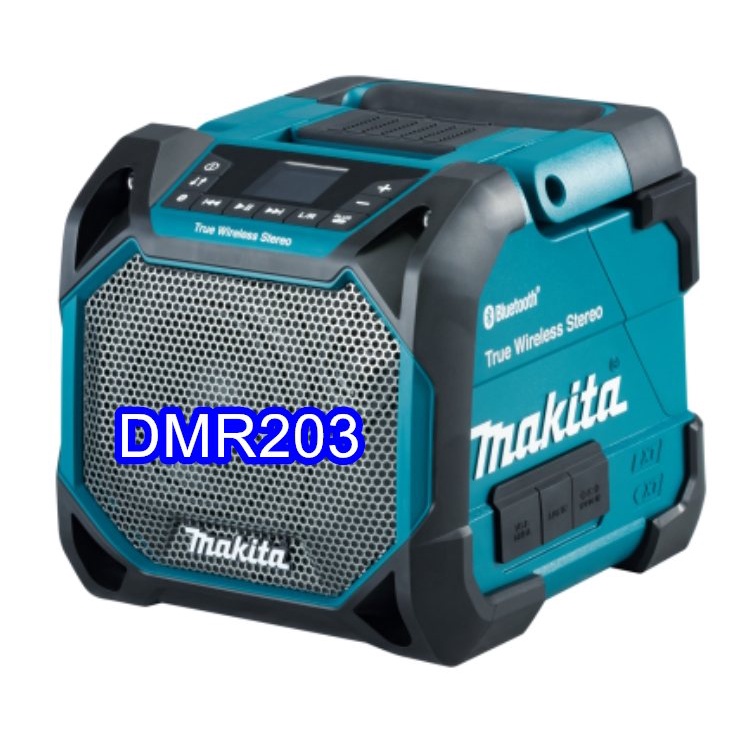 ∞沙莎五金∞makita 牧田 DMR203 18V 充電式/交流電 音響 喇叭 音箱 重低音喇叭