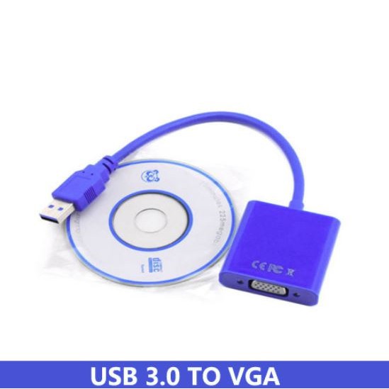 IPC-15N 全新外接顯卡 USB3.0 轉 VGA 外接式顯示卡 (WIN7~10) USB 顯卡 支援WIN10