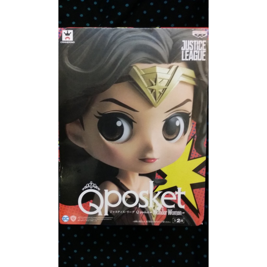 【神力女超人】日版 QPosket DC 正義聯盟 女超人 神力女超人 特別色 異色  公仔 手辦 模型