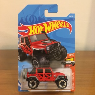 宅米吉 全新包裝現貨~1:64風火輪 吉普'17JEEP WRANGLER 合金 模型車 玩具 小汽車 收藏 交通