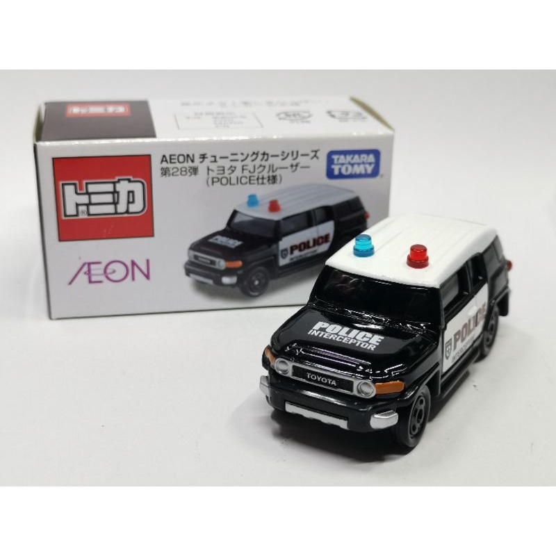 Tomica Aeon 限定 28 Toyota FJ CRUISER 美國警車 Police